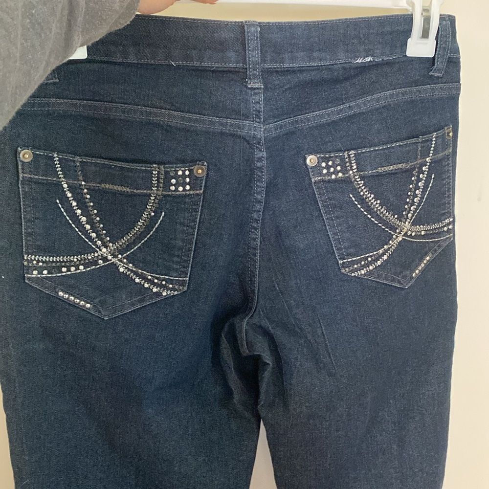 Dark Blue Jeans with Subtle Fading George - Picture 6 of 6